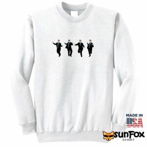 Matthew Perry Dancing Casual Shirt Sweatshirt Z65 white sweatshirt